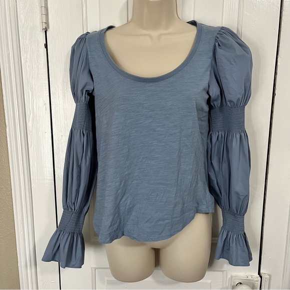 Cinq a Sept Libby Top Glacier Blue Extra Small XS E2 - Picture 2 of 6